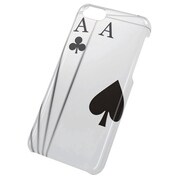 PS-A13PVT07 [iPhone 5c用 シェルカバー （アップルテクスチャ） トランプ]