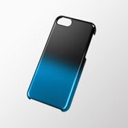PS-A13PVWBBU [iPhone 5c用 シェルカバー （グラデーション） ブルー]
