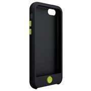 PS-A13SC2BKG [iPhone 5c用 カラフルシリコンケース ブラック×グリーン]