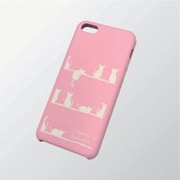 PS-A13SCT03 [iPhone 5c用 シリコンケース （テクスチャ） ピンクキャット]