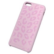 PS-A13SCT04 [iPhone 5c用 シリコンケース （テクスチャ） ピンクヒョウ]