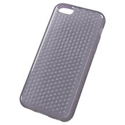 PS-A13UCJBK [iPhone 5c用 ソフトケース （ダイアモンドカットラメ） ブラック]