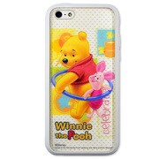 iPhone 5c用 ディズニー WHITE くまのプーさん [レンチキュラーケース]