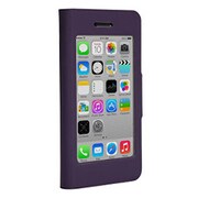 TFD12303AP [iPhone 5c用 Folio Window Case for -Aubergine]