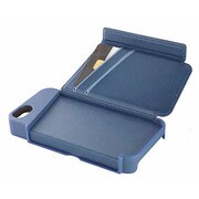 THD02202AP-P [iPhone 5s/5用 Wallet Case Blueセット （スタイラスペン付）]