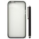 IP5-DS-TP02-BLA-P [iPhone 5s/5用 ソフトケースTPUダブルショットブラックセット （スタイラスペン）]