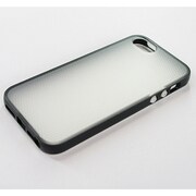 IP5-DS-TP02-CG6-P [iPhone 5s/5用 ソフトケース TPUダブルショットグレー セット （スタイラスペン）]