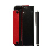 IP5-PP01-RED-P [iPhone 5s/5用 レザーケース Pocket＋ （レッド） セット （スタイラスペン付）]
