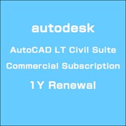 AutoCAD LT Civil Suite Commercial Subscription  1Y Renewal [ライセンスソフト]
