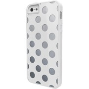RBX5SE03 [iPhone SE/5s/5用 X-doria Scene Plus Dots WH]