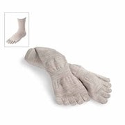 RLメリノ5本指インナー 0131005 447 ベージュ Mサイズ(24-26cm) [アウトドア ソックス]