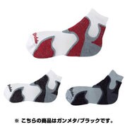 X-ヘイルスピードデーモン 薄手ソックス M 863 ガンメタ/ブラック EBJ181
