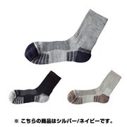 エンデュランストレイルライト 薄手ソックス M 810 シルバー/ネイビー EBJ528
