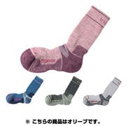 EBJ604 [ウィメンズ エンデュランストレッカー 中厚ソックス M 738 オリーブ]