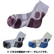 EBJ610 [ウィメンズ X-ヘイルトレイルディバ 薄手ソックス S 814 ヘザー/ダムソン]