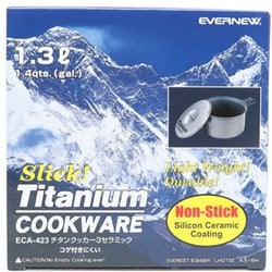 EVERNEW（エバニュー）ノンスティックチタンクッカー3 Amazon.co.jp: エバニュー(EVERNEW) チタンクッカー3 セラミック