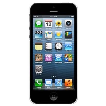 SUMABSIP5-WT [iPhone5ケース Thin ABS Case ホワイト]