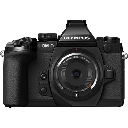 OLYMPUS OM-D E-M1 （BCL-1580セット） [ボディ（ブラック）+ボディーキャップレンズ「BCL-1580」]