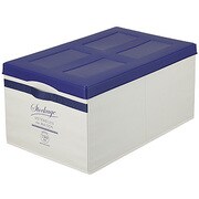 リビング用品 スタックボックスL ネイビー