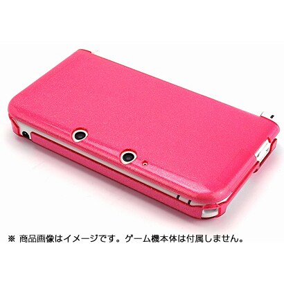 3DLJCH05 [ニンテンドー3DSLL用 ジュエリーカバーハードタイプ ローズグリッター]