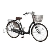 子供乗せ自転車 ふらっか~ずキュート 3人乗り対応 26型 内装3段変速 ブラック FRQ263H