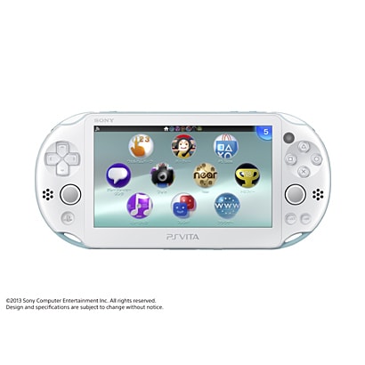 PlayStation Vita Wi-Fiモデル ライトブルー/ホワイト [PS Vita本体 PCH-2000ZA14]