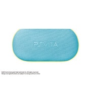 PS Vita 2000シリーズ専用 ソフトケース ライトブルー PCHJ-15023 [PS Vita用アクセサリ]