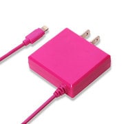 Lightning AC充電器 2.1A ピンク PG-MFILGAC17PK