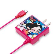 スマートフォン用 microUSB AC充電器 アクビガール ウィンク PG-TPAC136AG