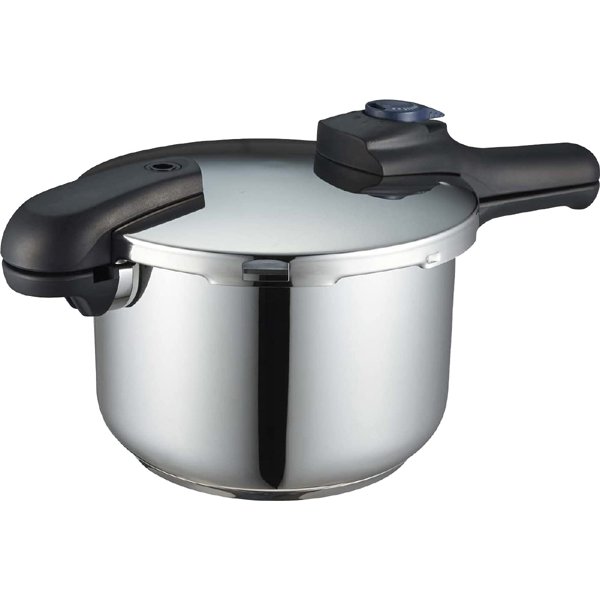 クイックエコ 3層底切り替え式圧力鍋5.5L H-5042