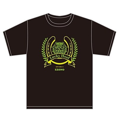 dh 銀の匙 Tシャツ [Lucky Hoof ブラック L]