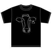 dh 銀の匙 Tシャツ [HOLSTEIN ブラック M]