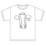dh 銀の匙 Tシャツ [HOLSTEIN ホワイト M]