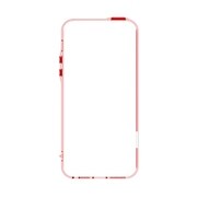 I5SBLMTR [iPhone 5s/5用 BLADEDGE AROMA クリアレッド]