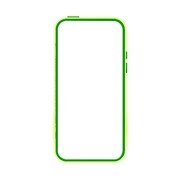 I5SHBDGY [iPhone 5s/5用 HYBRIDUE グリーン/イエロー I5SHBDGY]