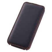 RT-P6LC1/B [iPhone 5c用 フラップタイプ レザージャケット 合皮タイプ ブラック]
