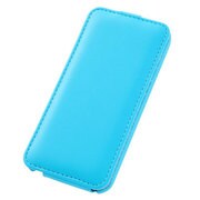 RT-P6LC1/A [iPhone 5c用 フラップタイプ レザージャケット 合皮タイプ アイスブルー]
