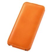 RT-P6LC2/K [iPhone 5c用 フラップタイプ レザージャケット 本革タイプ キャメル]