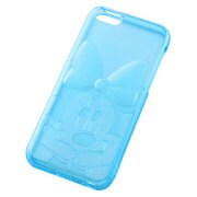 RT-DP6A/MA [iPhone 5c用 ディズニー キャラクター キラキラ ソフトジャケット ミニーブルー]
