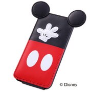 RT-DP6B/MK [iPhone 5c用 ディズニー ダイカット レザー フラップ合皮タイプ ミッキー]