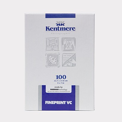 モノクロバライタ印画紙 FINEPRINT 1K 5×7 100