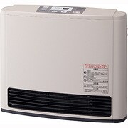 ガスファンヒーター スタンダードモデル プロパンガス用 木造15畳/コンクリート造20畳 ベージュ 9-140-9325