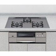 ビルトインコンロ スタイリッシュ HR-BP3DR-G7BS