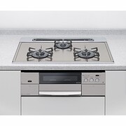 ビルトインコンロ スタイリッシュ HR-BP3DR-G7SS
