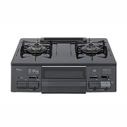 ガステーブル Wコートホーロー HR-TRS2D-W6BBR