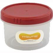 mip＆mip 丸型保存パック 245ml ルビーコーンレッド T11279