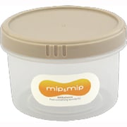 mip＆mip 丸型保存パック 245ml ジニアルベージュ T11281