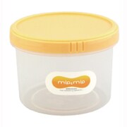 mip＆mip 丸型保存パック 470ml イナホイエロー T11284
