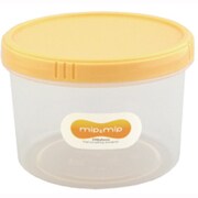 mip＆mip 丸型保存パック 725ml イナホイエロー T11288