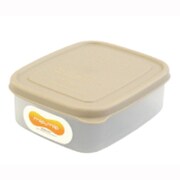 mip&mip 角型保存パック 370ml ジニアルベージュ T11293